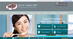 Desktop Screenshot of drgaball.com
